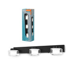 Світильник для ванної кімнати LED Orbis Flame 3X5.5W Click CCT IP44 Black