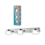 Світильник для ванної кімнати LED Orbis Flame 3X5.5W Click CCT IP44 Chrome