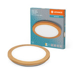 Oprawa LED Orbis Disc 30CM 22W Click CCT IP44 Wood Decor