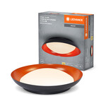 Oprawa LED Orbis Plate 430MM 35W 830 Click DIM Black and Orange