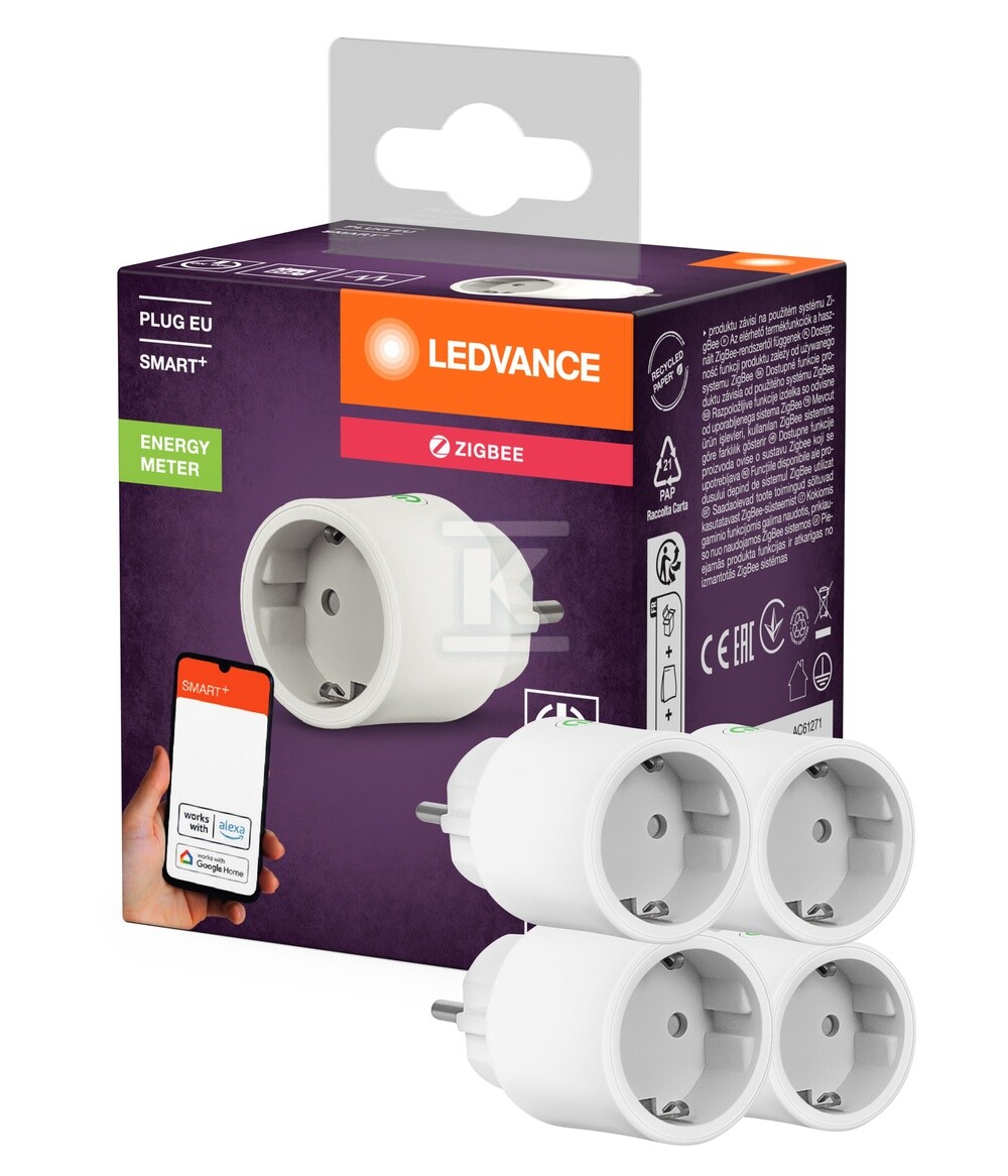 Wtyczka SMART z inteligentnym gniazdem - 4099854295232