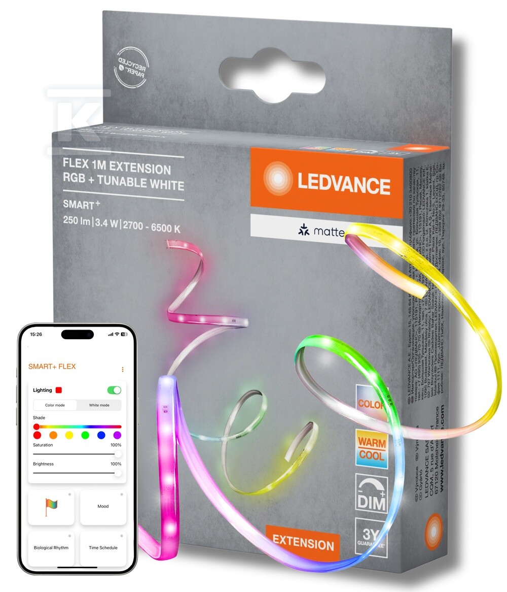 Світлодіодна стрічка SMART MATTER FLEX - 4099854373046
