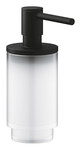 Selection - dozownik na mydło w płynie, pojemność 120 ml., czarny mat