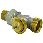 Zawór prosty gwintowany Kv 0,028 - 0,49 - 1/2" - 3/4 Euro