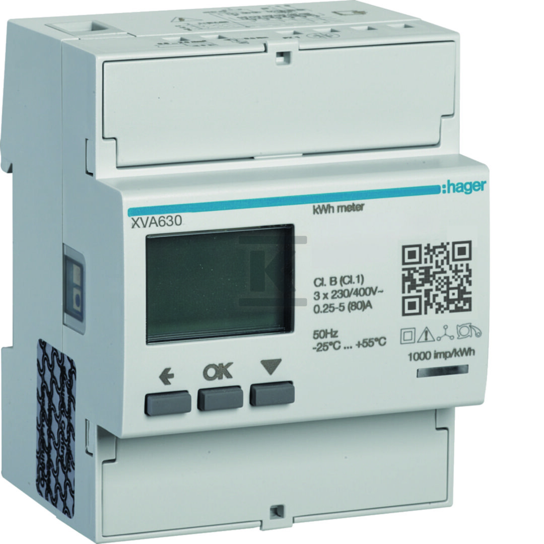 Miernik Modbus EVCS, 80A, 3-fazowy, do - XVA630