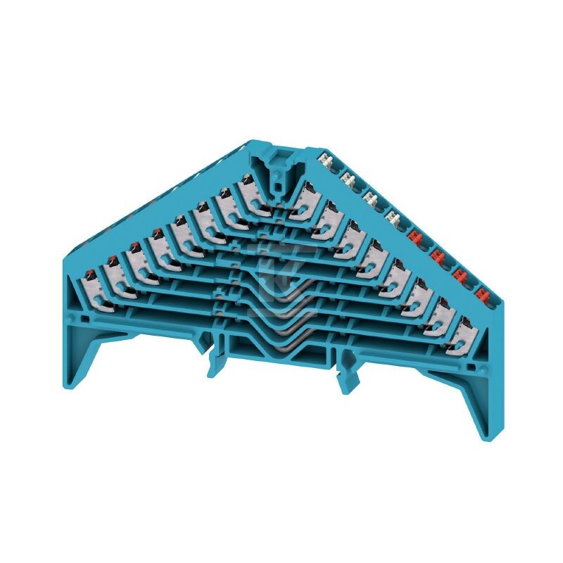 Zacisk rozdzielacza krosowego, PUSH IN, - 1173900000