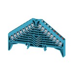 Zacisk rozdzielacza krosowego, PUSH IN, niebieski, 1.5 mm2, 8 A, 250 V, liczba przyłączeń: 32, liczba poziomów: 8, TS 35 x 15, V-0, Poliwęglan, PRV 8 BL 35X15 WS/RT