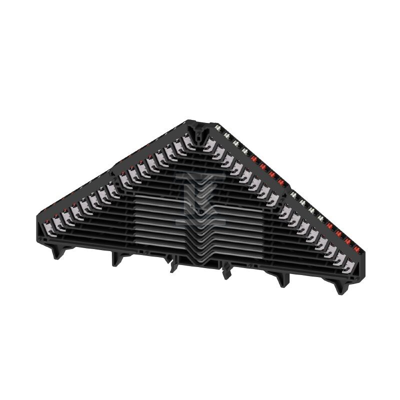 Zacisk rozdzielacza krosowego, PUSH IN, - 1173710000