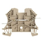Blok zacisku przelotowego, Połączenie lutowane, Ciemnobeżowy, 2.5 mm2, 15 A, 400 V, liczba przyłączeń: 2, WDU 2.5 LL