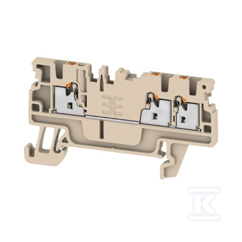 Prolazni stezni blok, PUSH IN, tamno - 1552740000