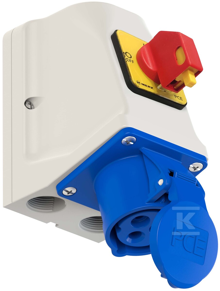 Комбінована розетка з відключувачем - 913-6W