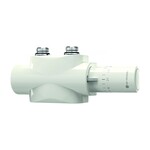 Multilux 4 z głowicą Halo system 1 rurowy, biały