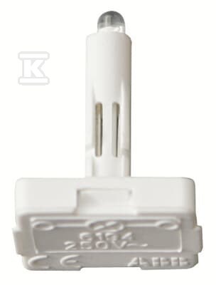 Lampka orientacyjna LED, 230VAC, biała - 2CLA819202A1001