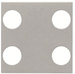 Pokrywa przycisku 2/4 KNX  KNX srebrny N2221.4 PL