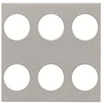 Pokrywa przycisku 3/6 KNX  KNX srebrny N2221.6 PL