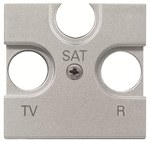 Pokrywa RTV/SAT 2M Zenit srebrny N2252 PL