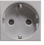 Gniazdo SCHUCKO 2P+Z Zenit srebrny N2288 PL