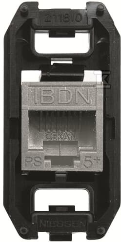 Gniazdo RJ45 kat. 6 FTP Zenit akcesoria - 2CLA201861A1001