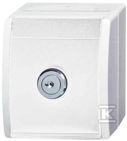 Gniazdo SCHUKO z zamkiem w klapce zamek - 2CKA002083A0833