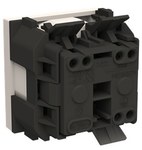 Gniazdo z bolcem, przesłonami 2P+Z Zenit biały N2287.6 BL
