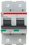 Wyłącznik nadmiarowo-prądowy, 2P, charakterystyka C, 63A, 16kA, AC | S802B-C63