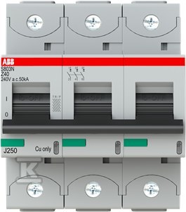 Wyłącznik nadmiarowo-prądowy, 3P, - 2CCS863017R0405