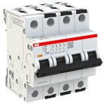 Wyłącznik nadmiarowo-prądowy, 4P, charakterystyka C, 32A, 20kA, AC | S304P-C32