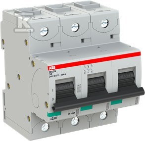Wyłącznik nadmiarowo-prądowy, 3P, - 2CCS893001R0081