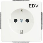 Gniazdo SCHUKO z nadrukiem „EDV" 20 EUCKS/DV-884