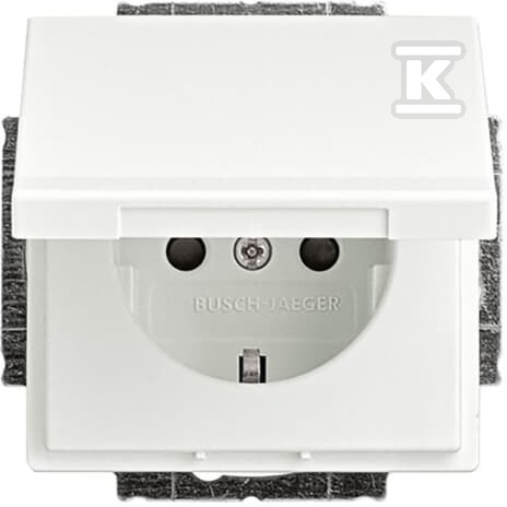 Gniazdo SCHUKO z klapką 20 EUKB-884 - 2CKA002018A1522