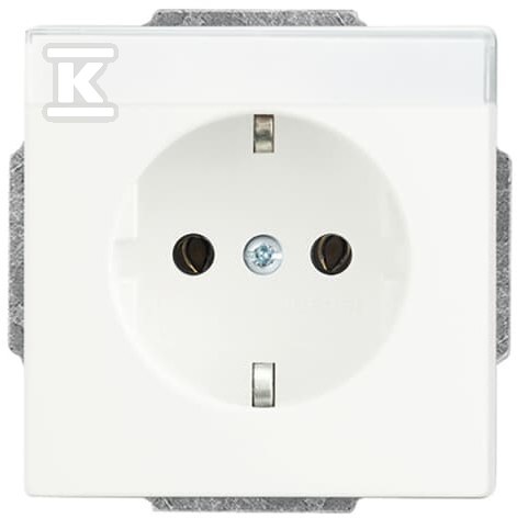 Gniazdo SCHUKO z polem opisowym 20 - 2CKA002011A3881
