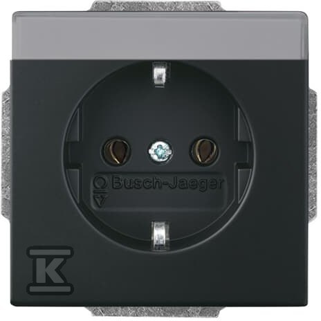 Gniazdo SCHUKO z polem opisowym z - 2CKA002011A3884