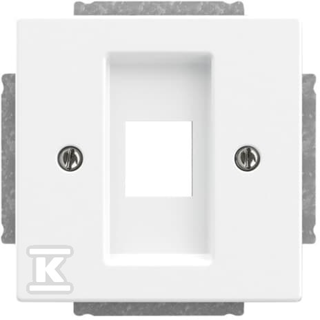 Nośnik RJ45 pojedynczy biały - 2CKA001753A0403