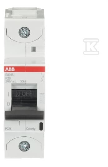 Wyłącznik nadmiarowo-prądowy, 1P, - 2CCS881017R0487