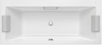 Ванна VYTHOS акрилова 1800x900 подвійне підголів'я біла