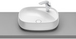 Umywalka BEYOND nablatowa 585x455MM FINECERAMIC ®, Supraglaze®