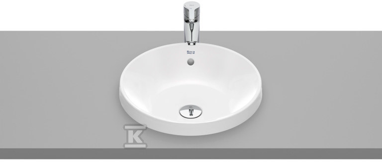 Umywalka GAP blatowa okrągła 39 cm, z - A3270Y3S00