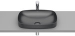 Umywalka INSPIRA SOFT 550x370 H75 FINECERAMIC ® ONYX