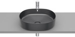 Umywalka INSPIRA ROUND 500X370 OCT FINECERAMIC ® ONYX