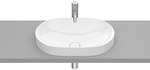 Umywalka INSPIRA ROUND 550x370 H75 FINECERAMIC ® BIAŁY POŁYSK