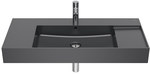 Umywalka INSPIRA SQUARE 1000x490 FINECERAMIC ® ONYX