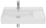 Umywalka INSPIRA SQUARE 800X490 FINECERAMIC ® BIAŁY MAT
