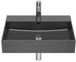 Umywalka INSPIRA SQUARE 600X490 FINECERAMIC ® ONYX