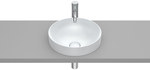 Umywalka INSPIRA ROUND 370x370 H75 FINECERAMIC ® PERŁA