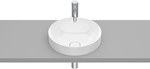 Umywalka INSPIRA ROUND 370x370 H75 mm FINECERAMIC ®, Supraglaze®
