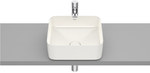 Umywalka INSPIRA SQUARE 370x370 OCT FINECERAMIC ® beż