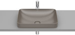 Umywalka INSPIRA SQUARE 550x370 H75 FINECERAMIC ® CAFE