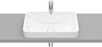 Umywalka INSPIRA SQUARE 550x370 H75mm FINECERAMIC ®, Supraglaze®