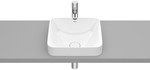 Umywalka INSPIRA SQUARE 370x370 H75 FINECERAMIC ® BIAŁY MAT