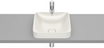 Umywalka INSPIRA SQUARE 370x370 H75 FINECERAMIC ® beż